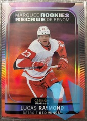 2021-22 O-Pee-Chee Platinum Marquee Rookies Sunset Lucas Raymond #286